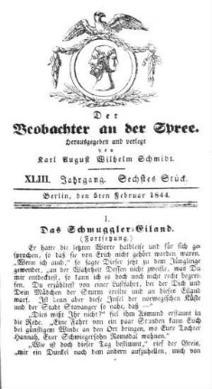 6. Stueck, 5. Februar 1844