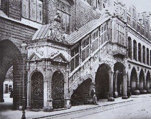 Lübeck - Rathaustreppe