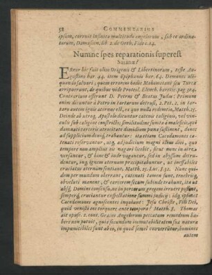 Numne spes reparationis superest Satanae?