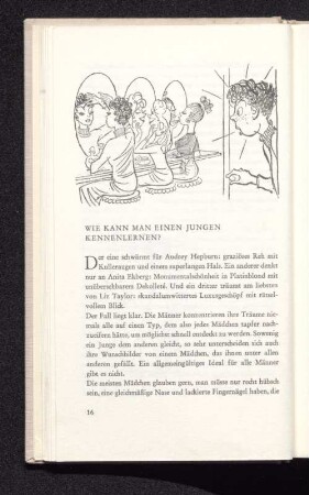 Wie kann man einen Jungen kennenlernen?
