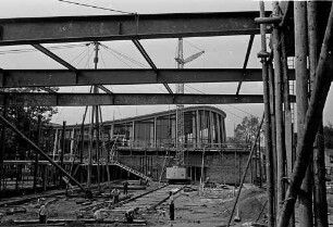 Bau einer neuen Ausstellungshalle (Gartenhalle)