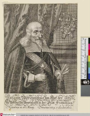 [Johannes Hieronymus Imhoff d. Ä.]