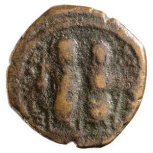 Münze, Halbfollis, 577 / 578