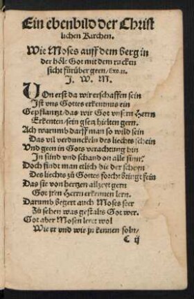 Ein ebenbild der Christlichen Kirchen.