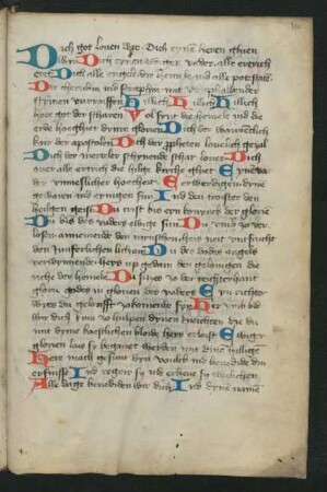 Te Deum und Magnificat, dt., mit Entstehungslegende