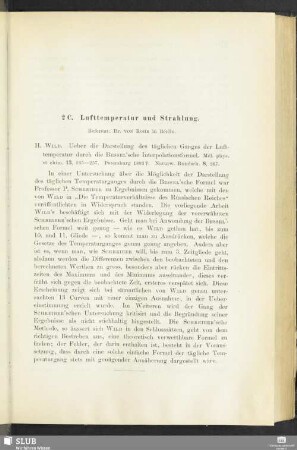 2 C. Lufttemperatur und Strahlung