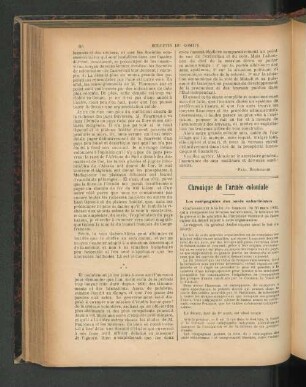 Chronique de l'armée coloniale.