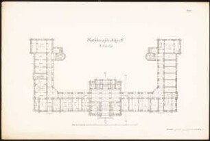 Rathaus, Stolp: Grundriss KG 1:100