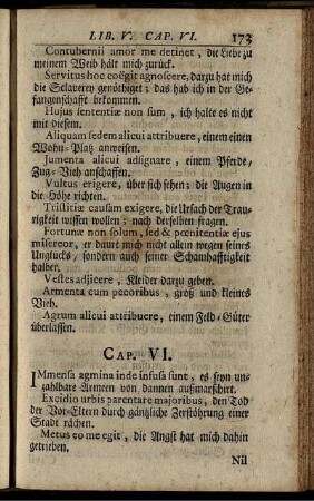 Cap. VI. - Cap. XIII.