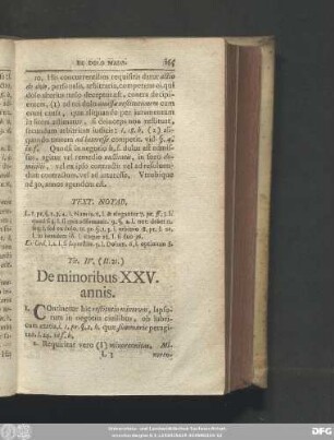 Tit. IV. (II. 21.) De minoribus XXV. annis.