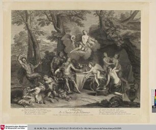 L'Alliance de Bacus et de l'Amour. [Das Bündnis von Bacchus und Amor]