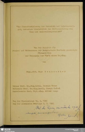 Zur Charakterisierung der Porosität bei Leichtmetallguß, besonders hinsichtlich der Differenzierung von Gas- und Lunkermikroporosität