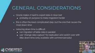 Stumbling Stones when migrating from Oracle: The problems you can encounter and how to solve them