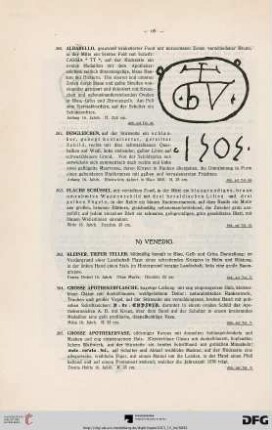 N) Venedig. (Nr. 363-371)