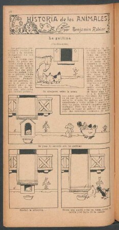 La gallina - (Continuación) : Historia de los animales