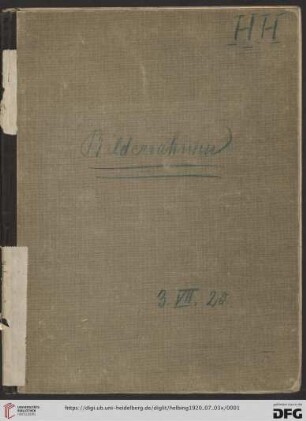 Bilderrahmen aus dem Besitz der Bayerischen Staatsgemälde-Sammlungen : Versteigerung in München in der Galerie Helbing, 3. Juli 1920