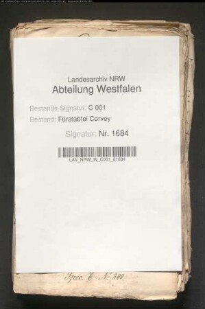 Refutation der verschuldeten Lehngüter vor Lügde und Elbrinxen durch die von Exter