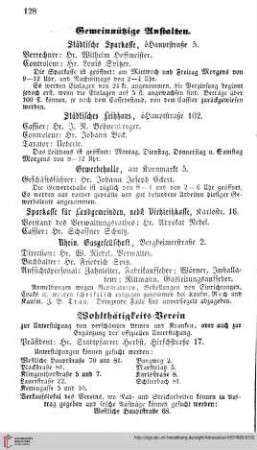 Gemeinnützige Anstalten