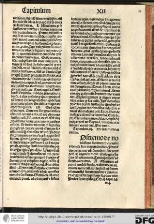 Capitulum xii. De sacramento eucaristie
