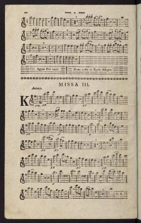 12-24, Flauto I., ou Clarinetto in C. Missa III. - Missa IV.