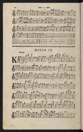 12-24, Flauto I., ou Clarinetto in C. Missa III. - Missa IV.