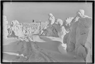 Keilberg (Klínovec). Winterlandschaft