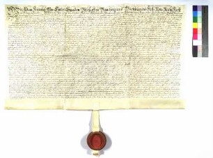 Bischof Adam Friedrich an alle Grafen Hohenlohe verleiht Buchenbach.