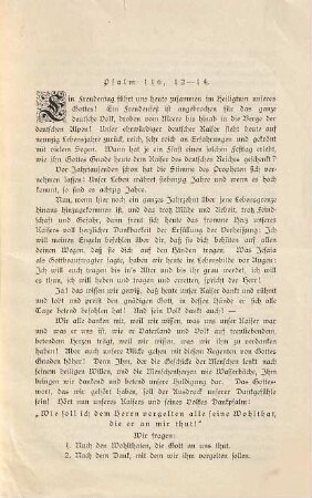 Festpredigt am 22. März dem neunzigsten Geburtstage des deutschen Kaisers Wilhelm I. : gehalten in der St.-Sebald-Kirche in Nürnberg