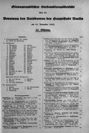 Nr. 10, 14. November 1935
