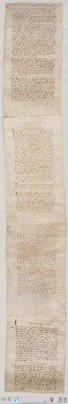 Urkunde : Auszüge aus dem Lorscher Codex über Privilegien des Klosters Lorsch