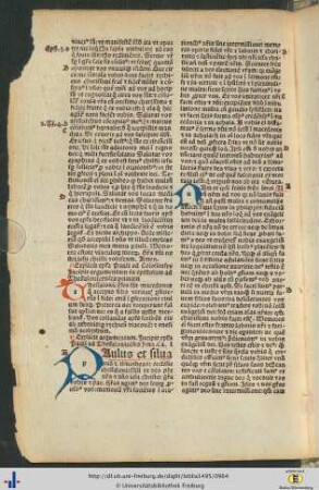 Argumentum in epistolam ad Thessalonicenses primam