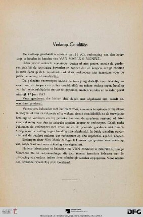 Verkoop-Conditien