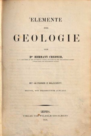 Elemente der Geologie