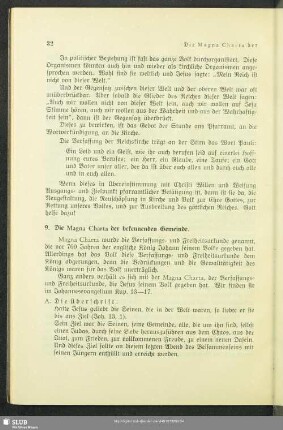9. Die Magna Charta der bekennenden Gemeinde