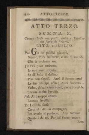Atto Terzo.