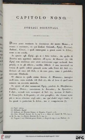 Capitolo nono: Zodiaci orientali