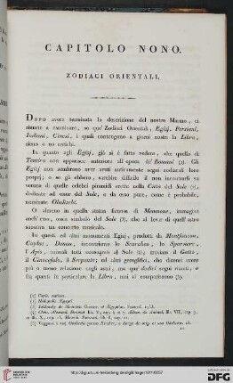 Capitolo nono: Zodiaci orientali