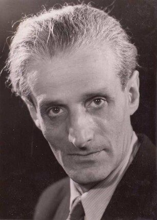 Porträt Kurt Stern : Porträt Kurt Stern (1907-1989; Schriftsteller, Kulturfunktionär). Fotografie 1956. Dresden: Deutsche Fotothek