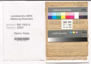 Entnazifizierung Paula Damm, geb. 29.09.1905 (Wirtin)