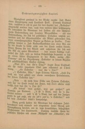 Sechsundzwanzigstes Kapitel
