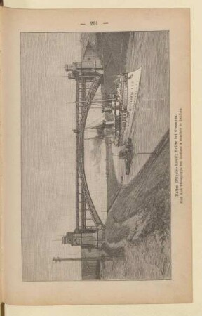 Kaiser Wilhelm-Kanal: Brücke bei Levensau