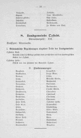 8. Landgemeinde Oxstedt.