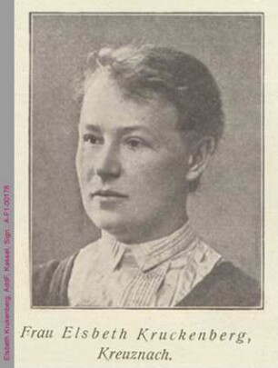 Porträt von Elsbeth Krukenberg