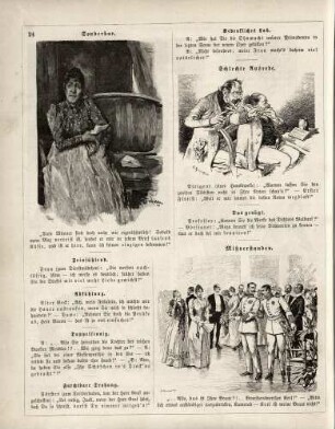 "Sonderbar" "Schlechte Ausrede" "Mißverstanden"