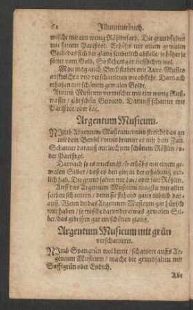 Argentum Musicum. [bis] Argentum Musicum mit Blaw verschattiert.