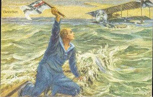 "Gerettet!"