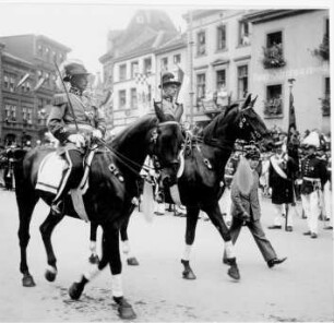Neusser Schützenlust, Parade, 1927