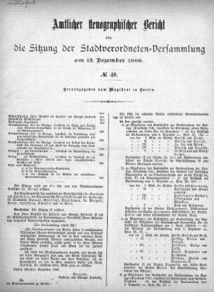 No. 40, 13. Dezember 1888