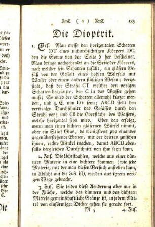 Die Dioptrik