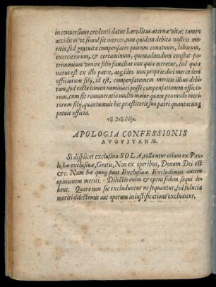 Apologia Confessionis Augustanae.